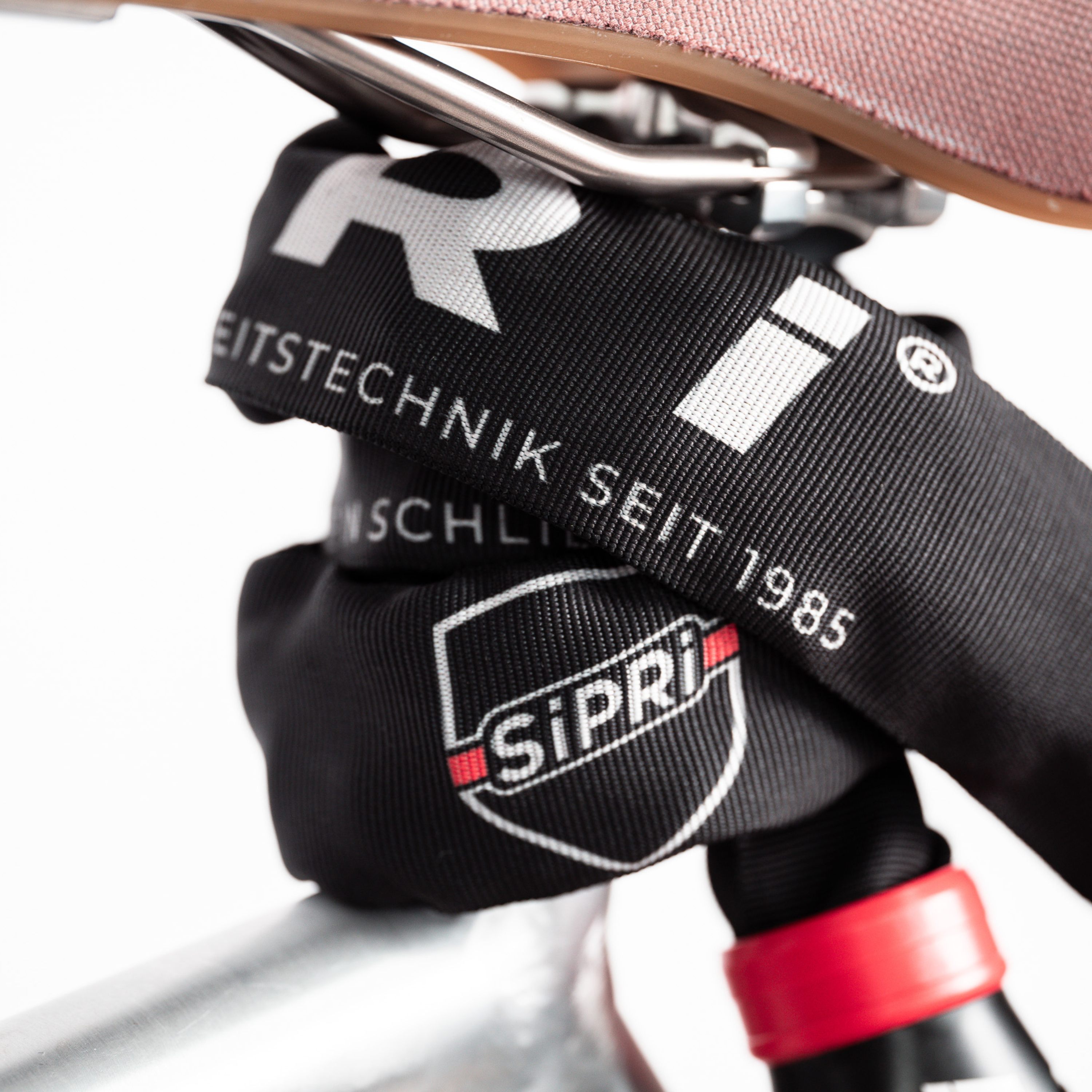 SiPRi® Alarm-Kettenschloss | Fahrradschloss mit 120dB Alarm für E-Bike