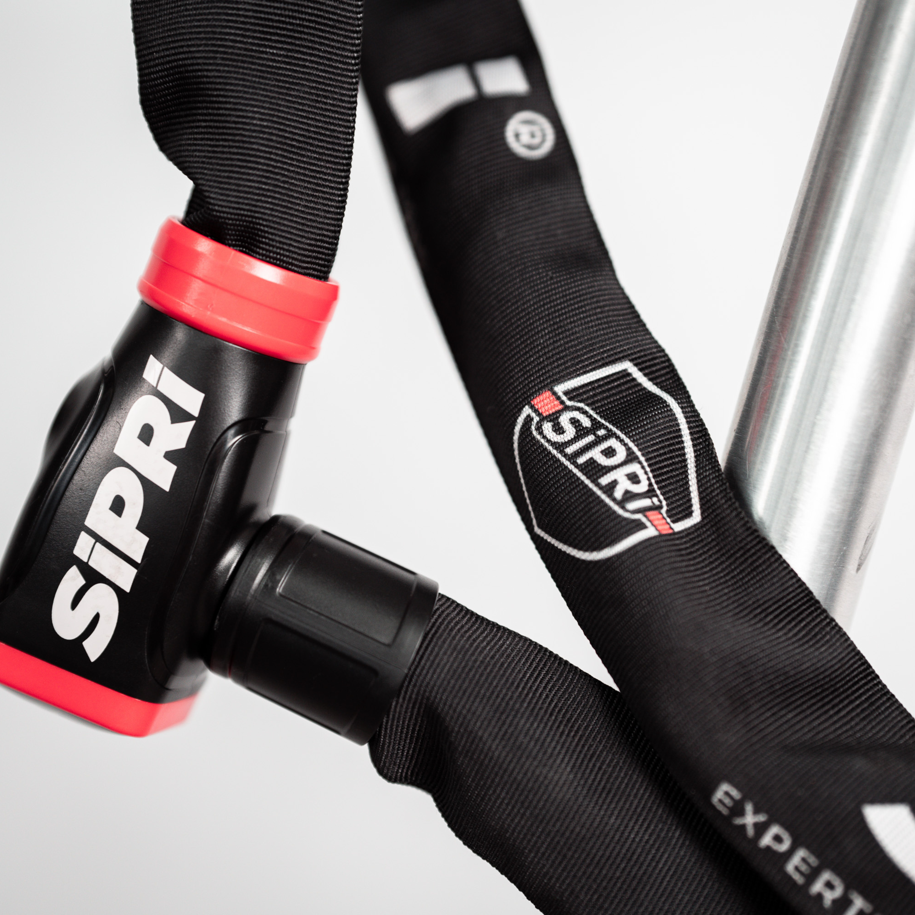 SiPRi® Alarm-Kettenschloss | Fahrradschloss mit 120dB Alarm für E-Bike