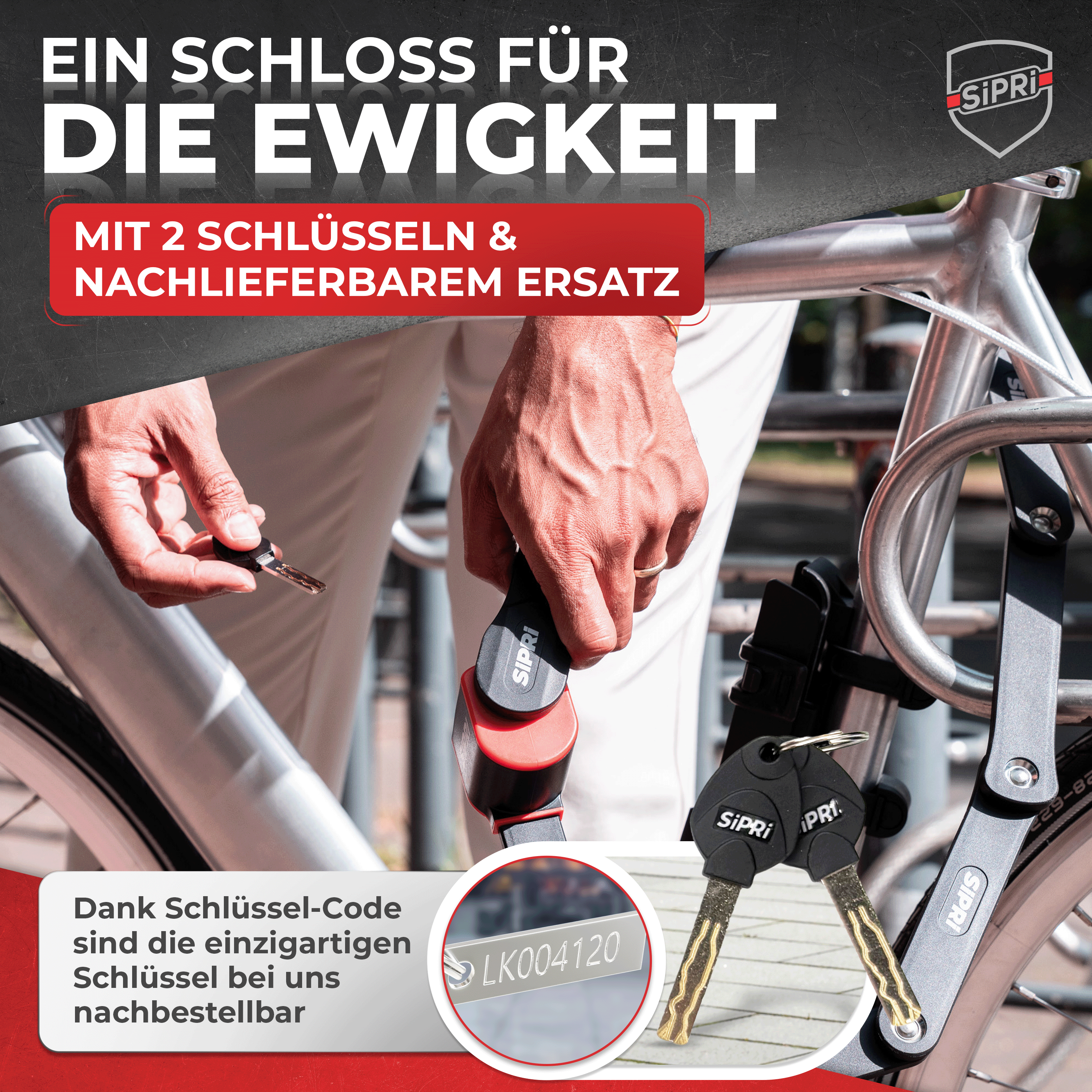 SiPRi® Alarm-Faltschloss SFL-001