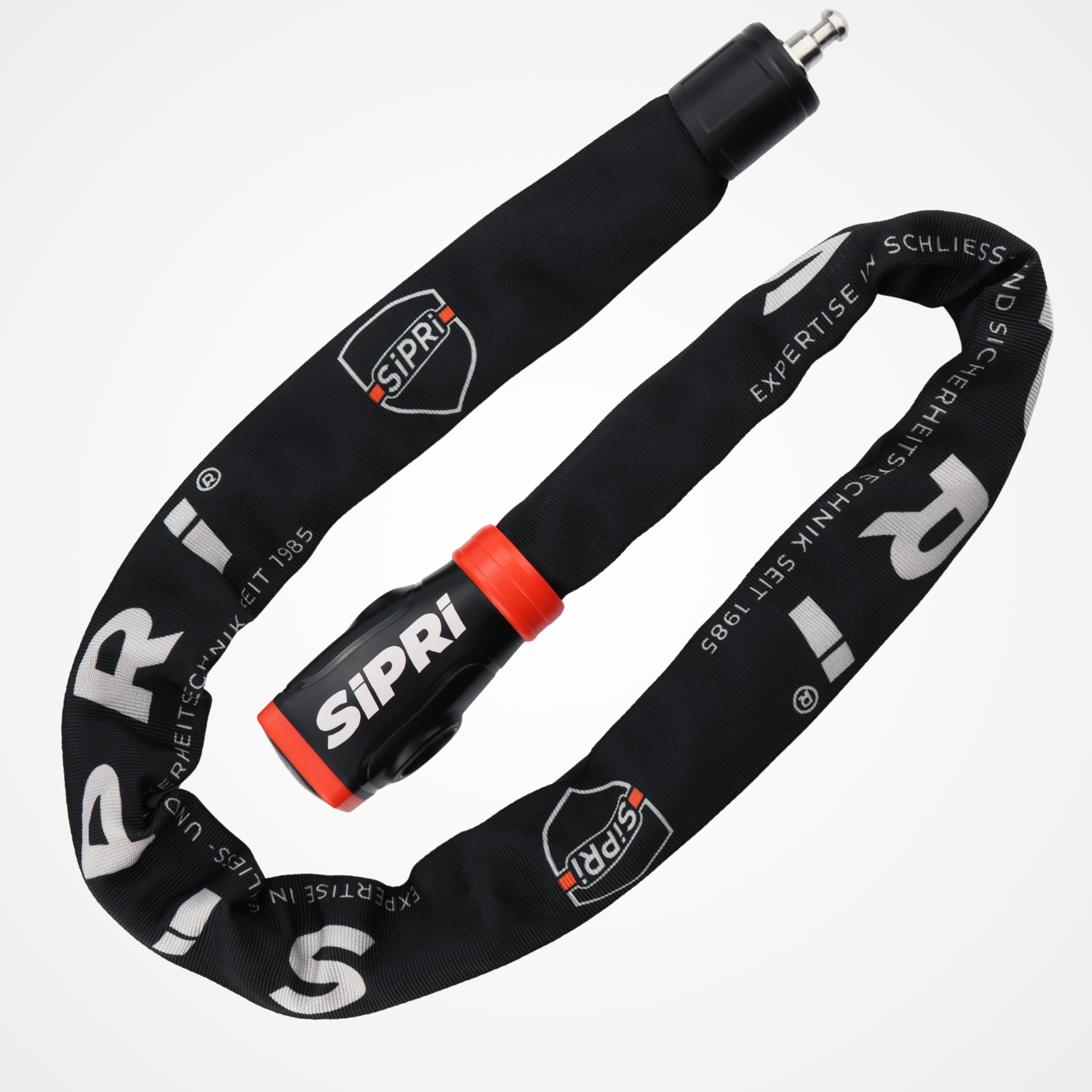 SiPRi® Alarm-Kettenschloss | Fahrradschloss mit 120dB Alarm für E-Bike