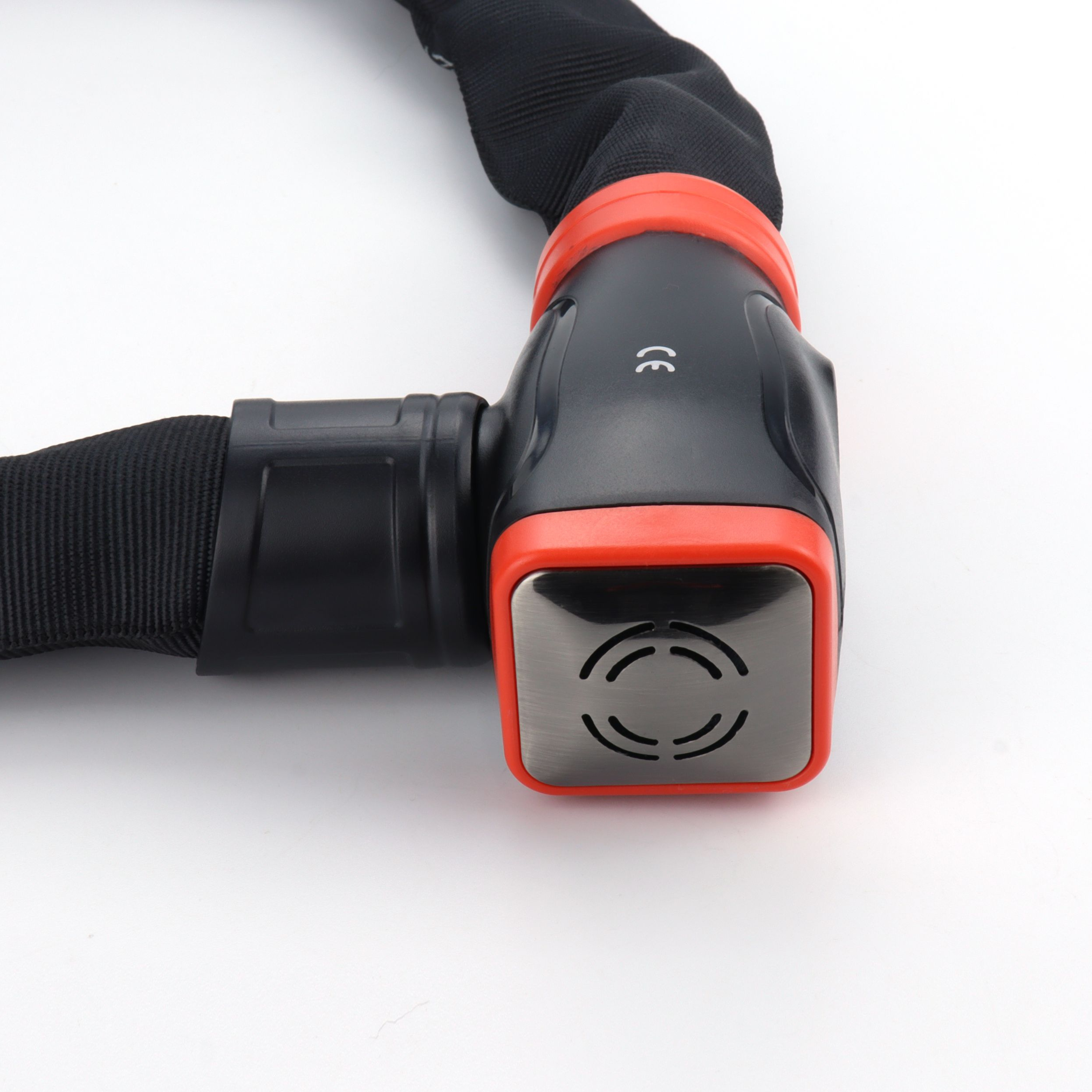 SiPRi® Alarm-Kettenschloss | Fahrradschloss mit 120dB Alarm für E-Bike